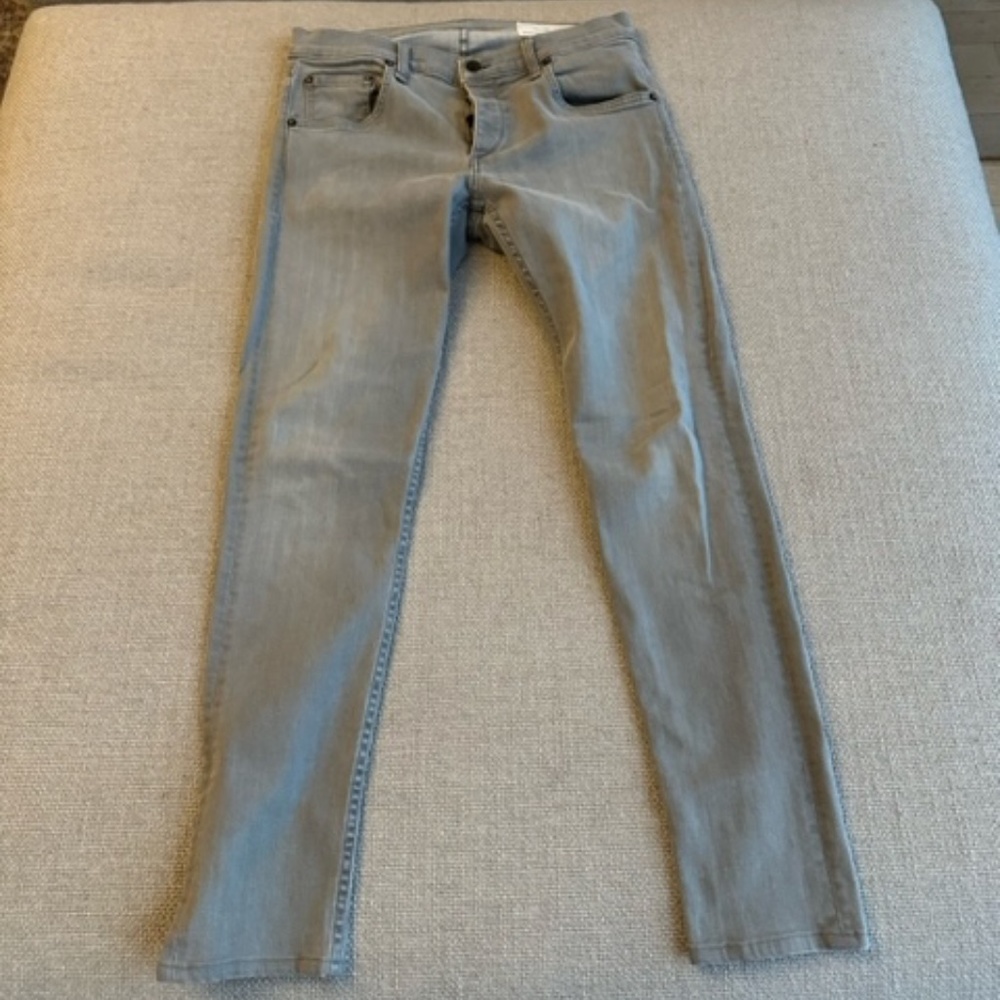 Rag & Bone Men's Gray Skinny Jeans - 31